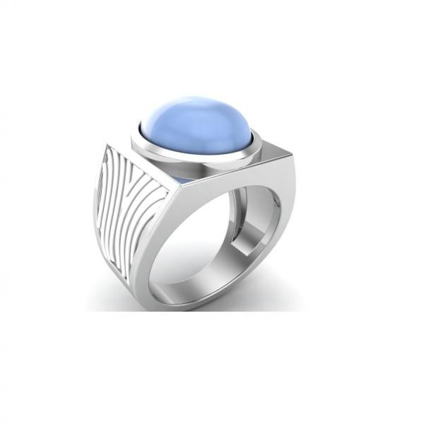 Silver Ring calcedoine Berlin